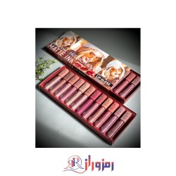 رژلب مایع هدی بونژور huda bonjour پک 12 عددی